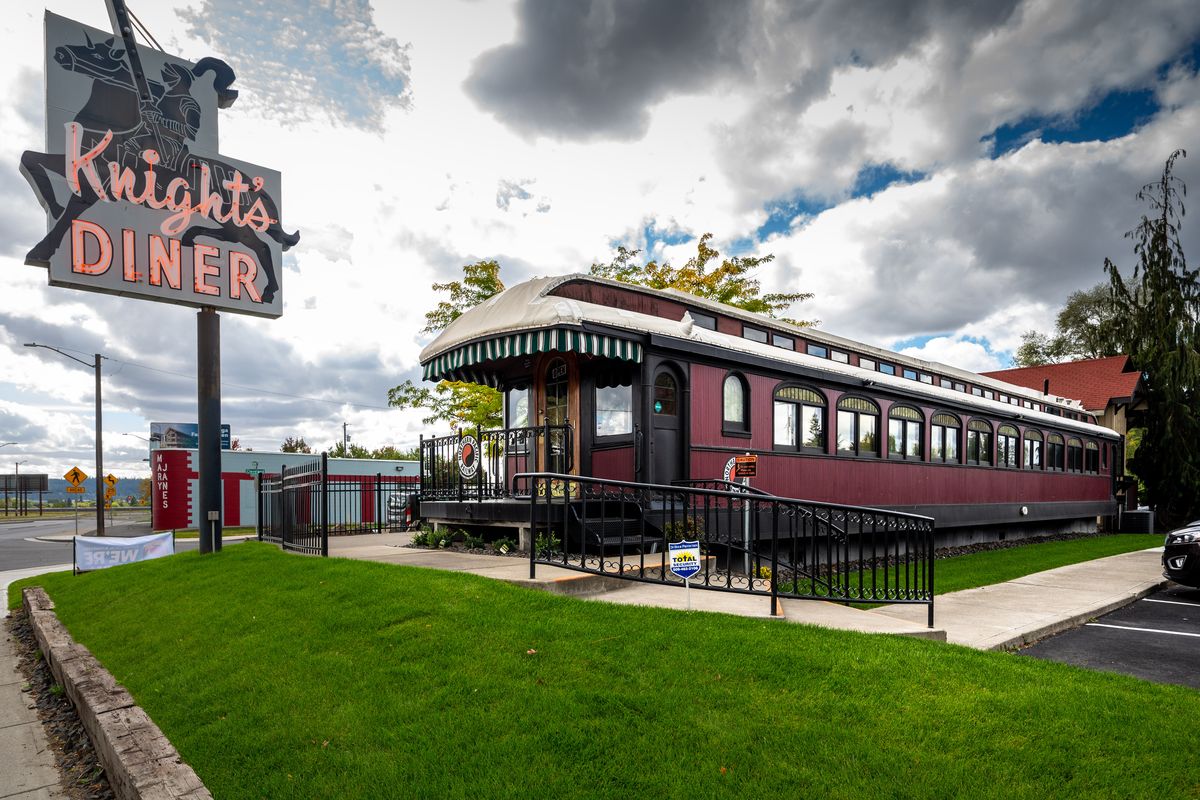 After being closed for two years, Knight’s Diner at 2909 N. Market St. has reopened after extensive renovations.  (COLIN MULVANY/THE SPOKESMAN-REVIEW)