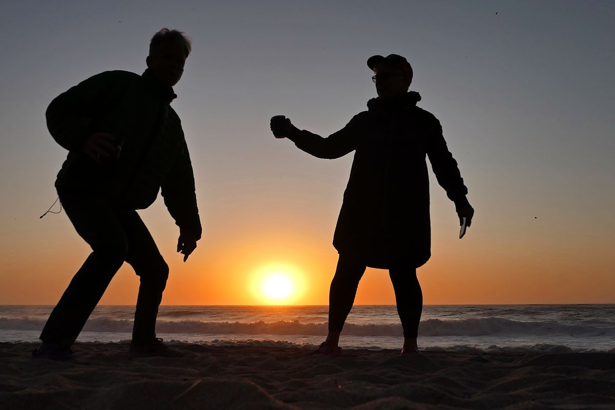 We visited Half Moon Bay in California and caught a gorgeous November 2019 sunset. (John Nelson)