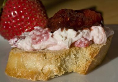 Pepper- Strawberry Cream Cheese is a starter worthy of any gathering you are having this summer. (Associated Press / The Spokesman-Review)