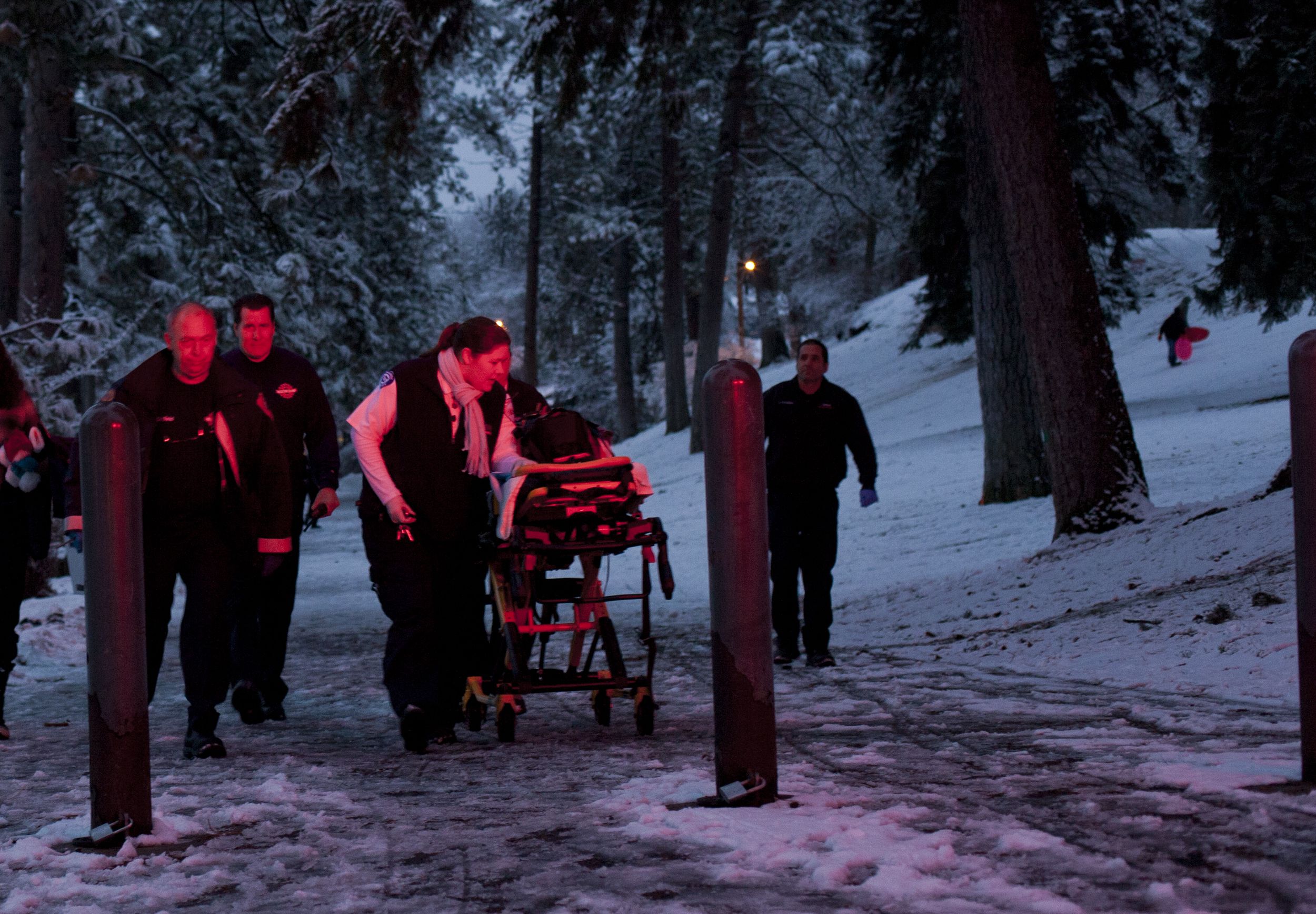 Child seriously injured during Manito Park sledding accident The