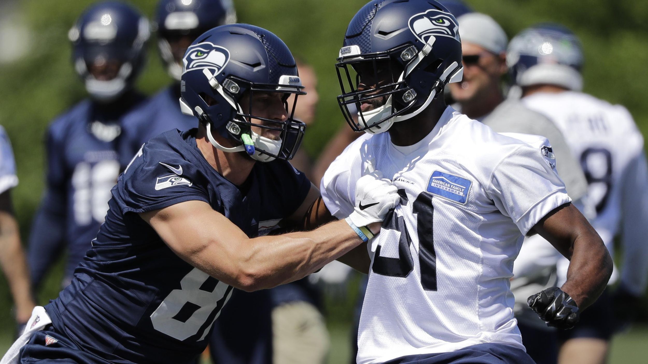 Report: Seahawks trade TE Nick Vannett to Steelers - Field Gulls