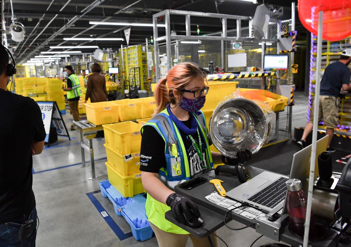 fulfillment center tour - Washington Business Journal