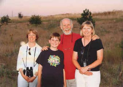 
David and Nancy Traner and their son, Mike, stopped for a photo on the Centennial Trail in July.  
 (Family photo / The Spokesman-Review)