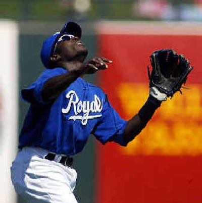 
Kansas City Royals shortstop Angel Berroa signed a four-year contract extension on Friday.Kansas City Royals shortstop Angel Berroa signed a four-year contract extension on Friday.
 (Associated PressAssociated Press / The Spokesman-Review)