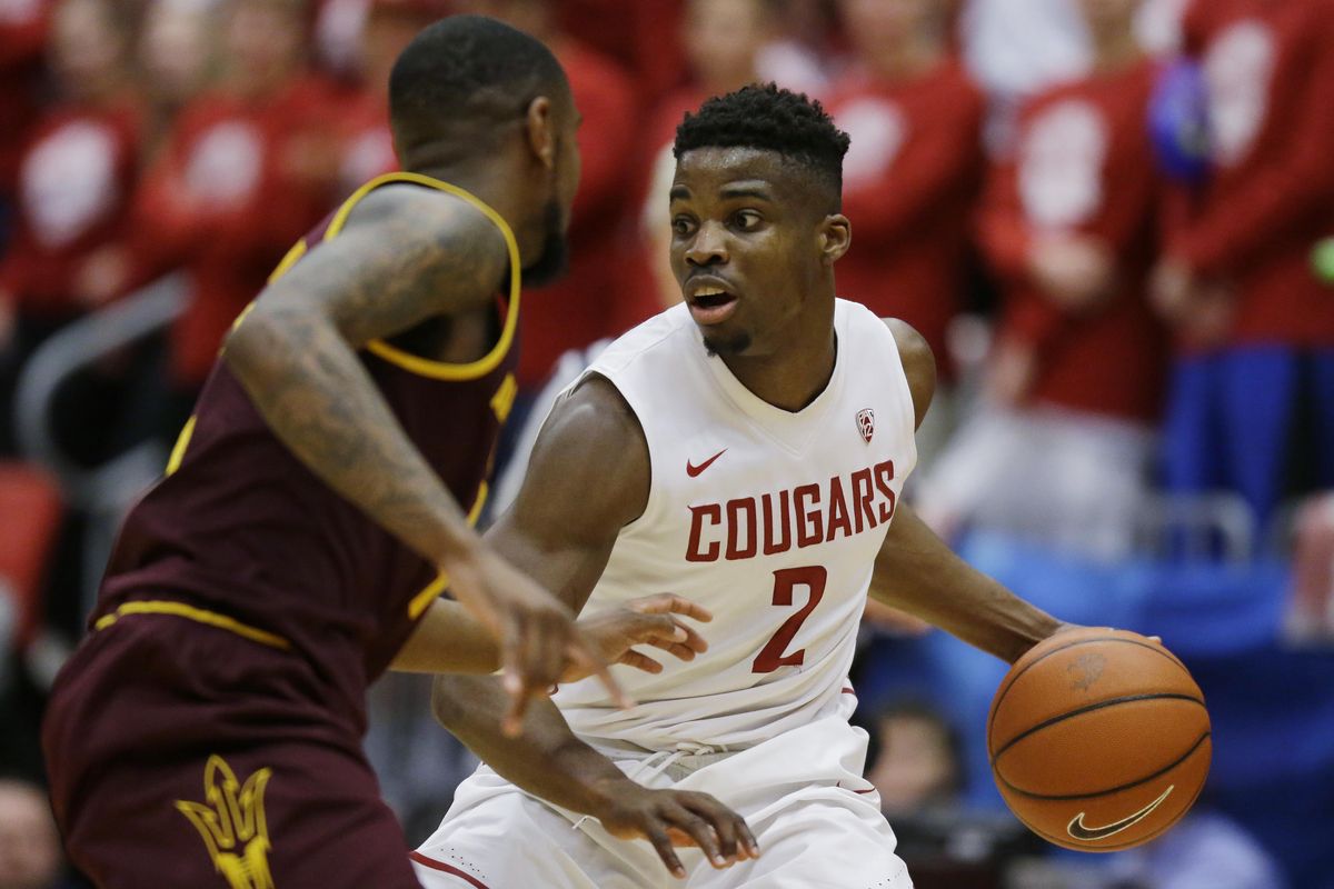 Former Washington State guard Ike Iroegbu will play for his hometown Sacramento Kings this week in the NBA Summer League. (Ted S. Warren / AP)