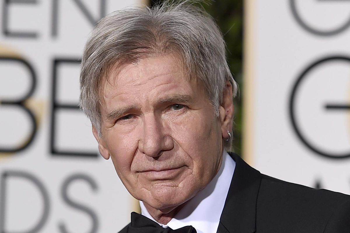 Newly released video shows a plane piloted by actor Harrison Ford mistakenly flying low over an airliner that was taxiing at a Southern California airport. The 45 seconds of video released Tuesday, shows the 74-year-old "Star Wars" and "Indiana Jones" star