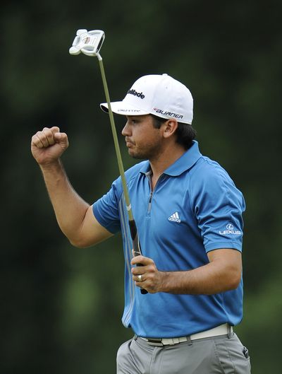 Jason Day, of Australia, has six top-10 finishes in PGA tournaments this season. He is in a 3-way tie for third after three rounds of U.S. Open. (Associated Press)