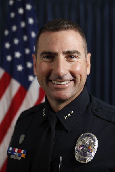 Coeur d’Alene’s new police chief is Lee R. White, an assistant chief in Mesa, Arizona. White will assume the post Sept. 2.