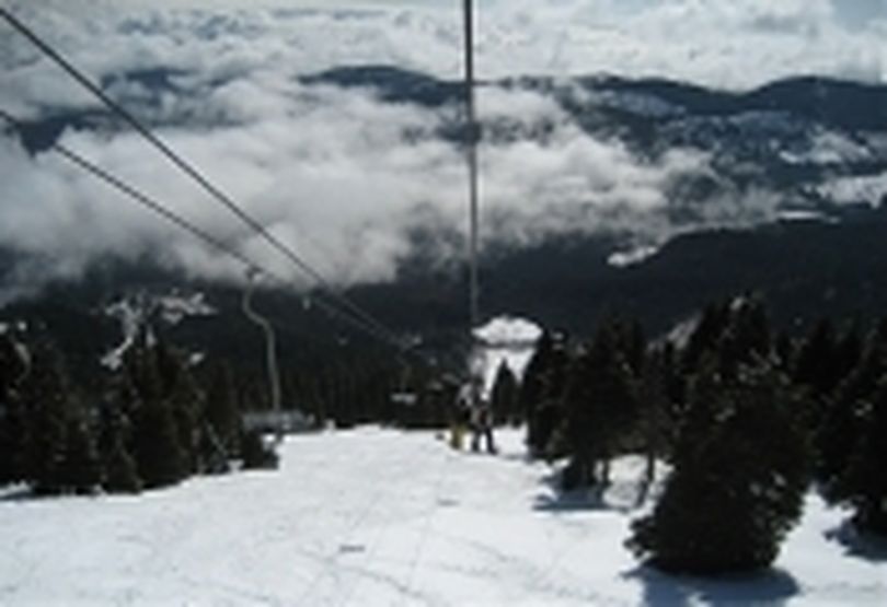 Mt. Spokane is a quick drive from the Spokane area and offers some memorable ski conditions.  (Courtesy Mt. Spokane)