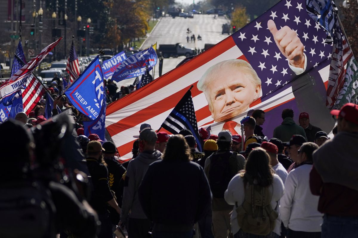 Election protest in D.C. - Nov. 14, 2020 | The Spokesman-Review