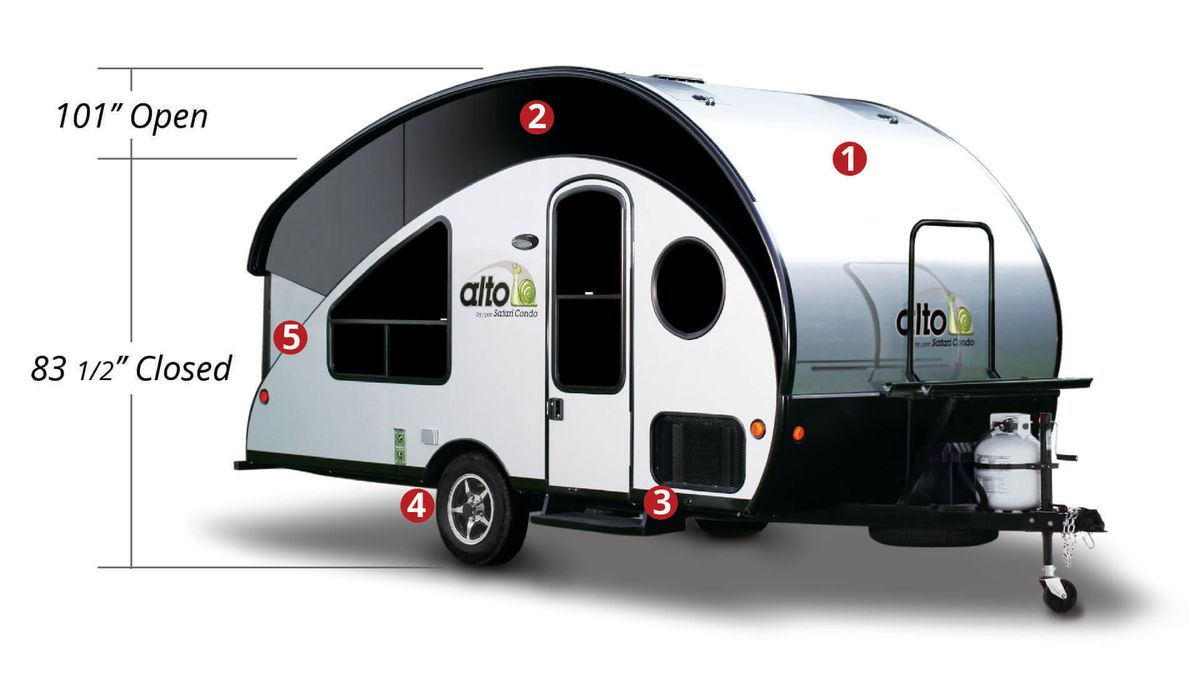This Tiny Teardrop Camping Trailer Is as Cool as It Is Cute
