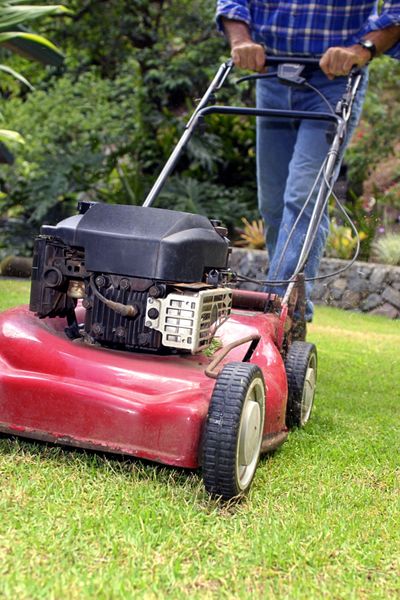 If you're hoping to mow the lawn this weekend, Spokane Clean Air is giving you an out, at least if you have a gas mower. Gas fumes in hot weather can contribute to extra contaminants in hot air.  (Photos.com)