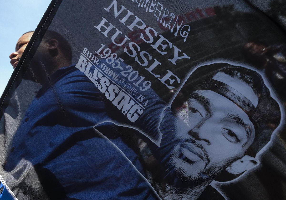 One Year Ago Today, This Happened! RIP Nipsey Hussle! : r/lakers