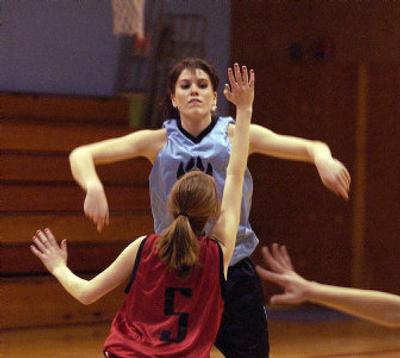 
Freeman Scotties wing Jennesa Miller has been playing on varsity since halfway through her freshman year. She said, 