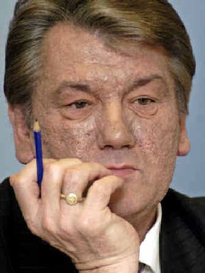 
Yushchenko 
 (The Spokesman-Review)