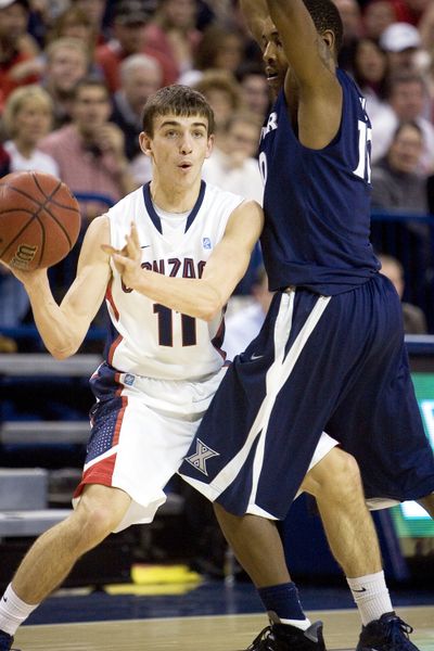 Gonzaga guard David Stockton (11) frequently comes off the bench. (Dean Hare / Fr158448 Ap)