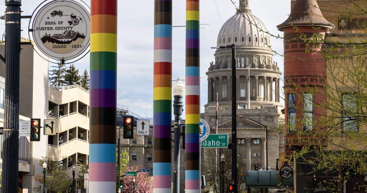 Boise took its Pride flag down. But new art has popped up at City Hall. What it cost