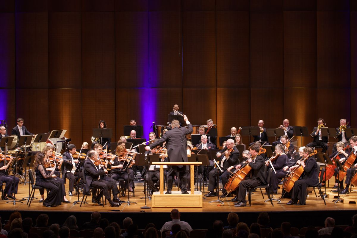 James Lowe conducts the Spokane Symphony, which will perform their Masterworks 6: “A Message to the Stars” on Saturday and Sunday at the Fox.  (Courtesy)