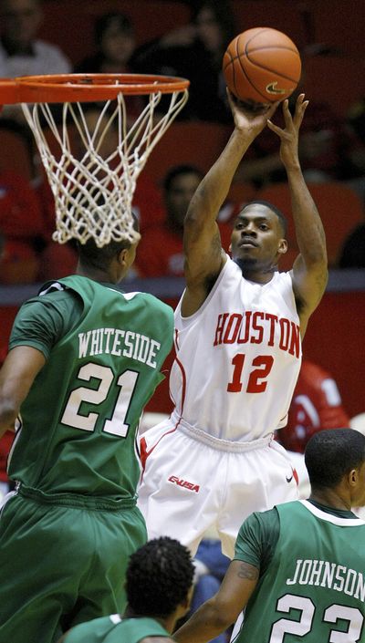 Houston’s Aubrey Coleman lit up Marshall with 37 points on Saturday.Houston Chronicle (Houston Chronicle)