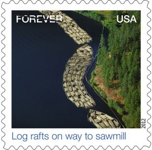 New "forever" postage stamp featuring Idaho image (U.S. Postal Service / Tom Brakefield)