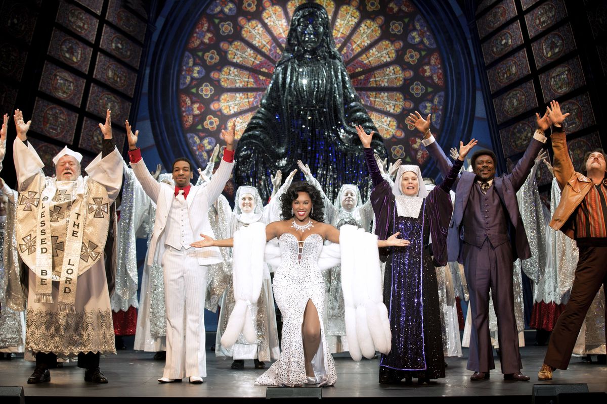 Best of Broadway’s touring production of “Sister Act” arrives Thursday at INB. (Joan Marcus)