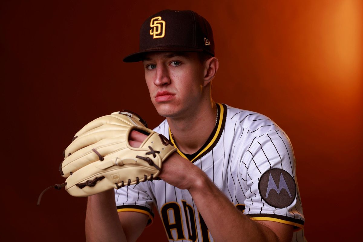 Former Gonzaga pitcher Alek Jacob, now with the San Diego Padres, has 12 strikeouts and an ERA of 2.16 in 14 games this season. (Tribune News Service)