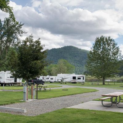 A utility campsite at Conconully State Park.  (Courtesy of Washington State Parks)