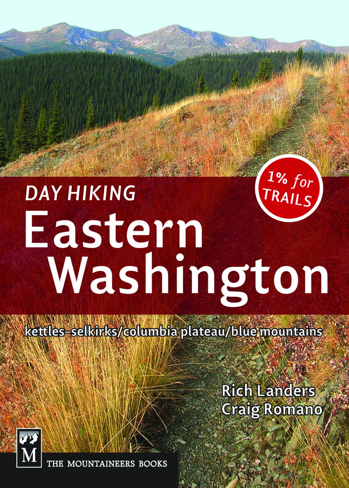 Day Hiking Eastern Washington, published in April 2013 by the Mountaineers-Books, is a guide to 125 hiking trails by Rich Landers and Craig Romano.
