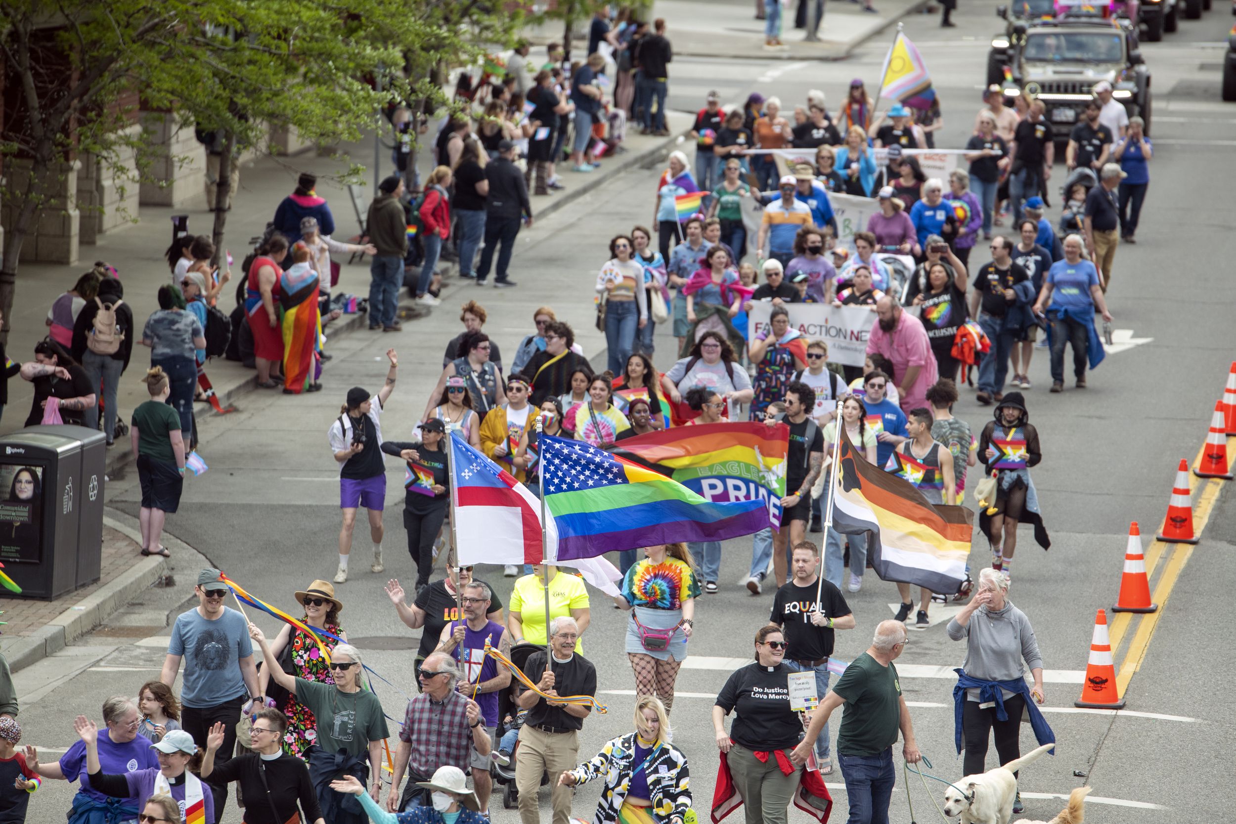Rainbows without the rain Spokane Pride returns to the streets in 2022