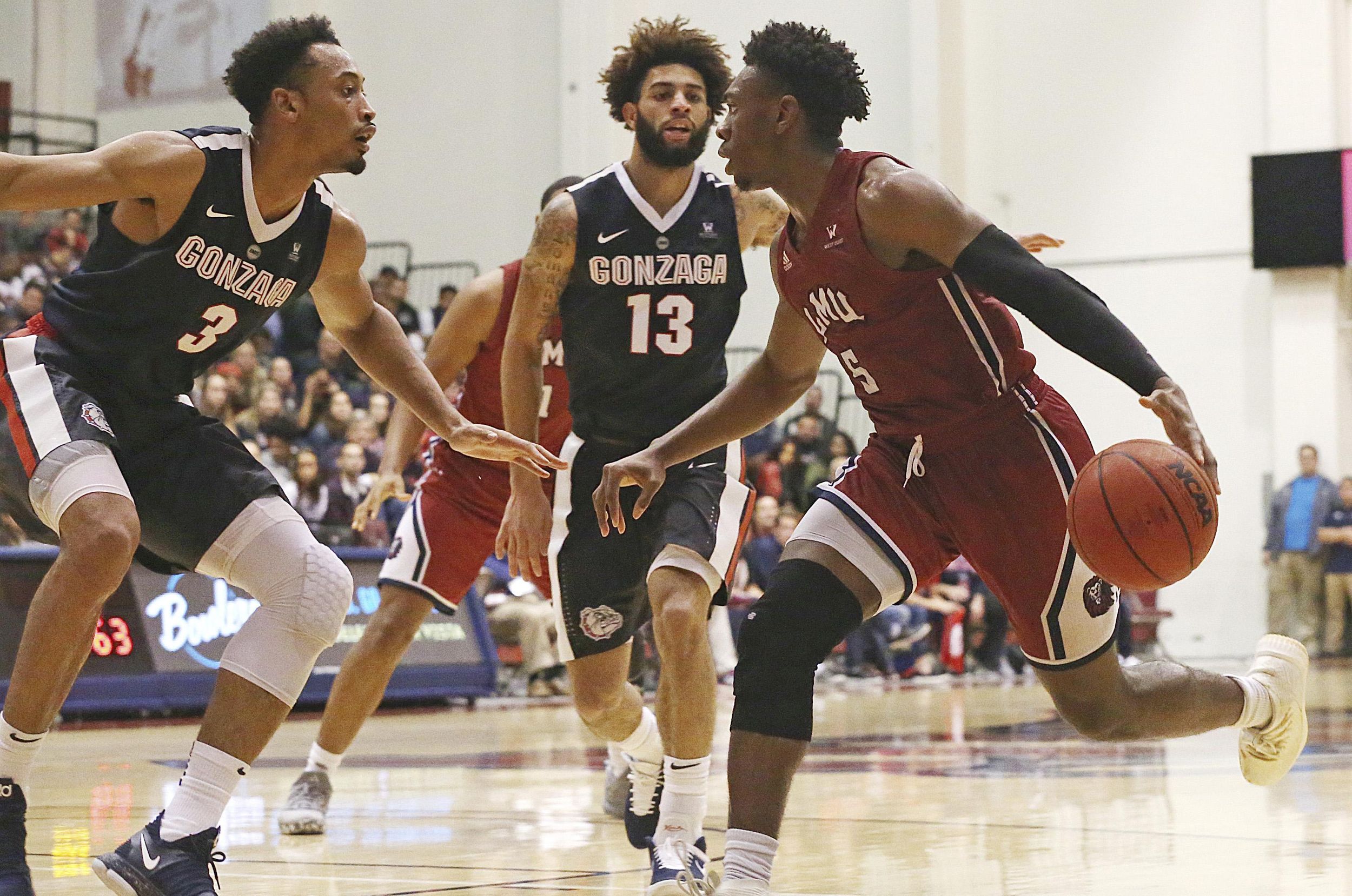 High-scoring Loyola Marymount guard James Batemon will test Gonzaga’s ...