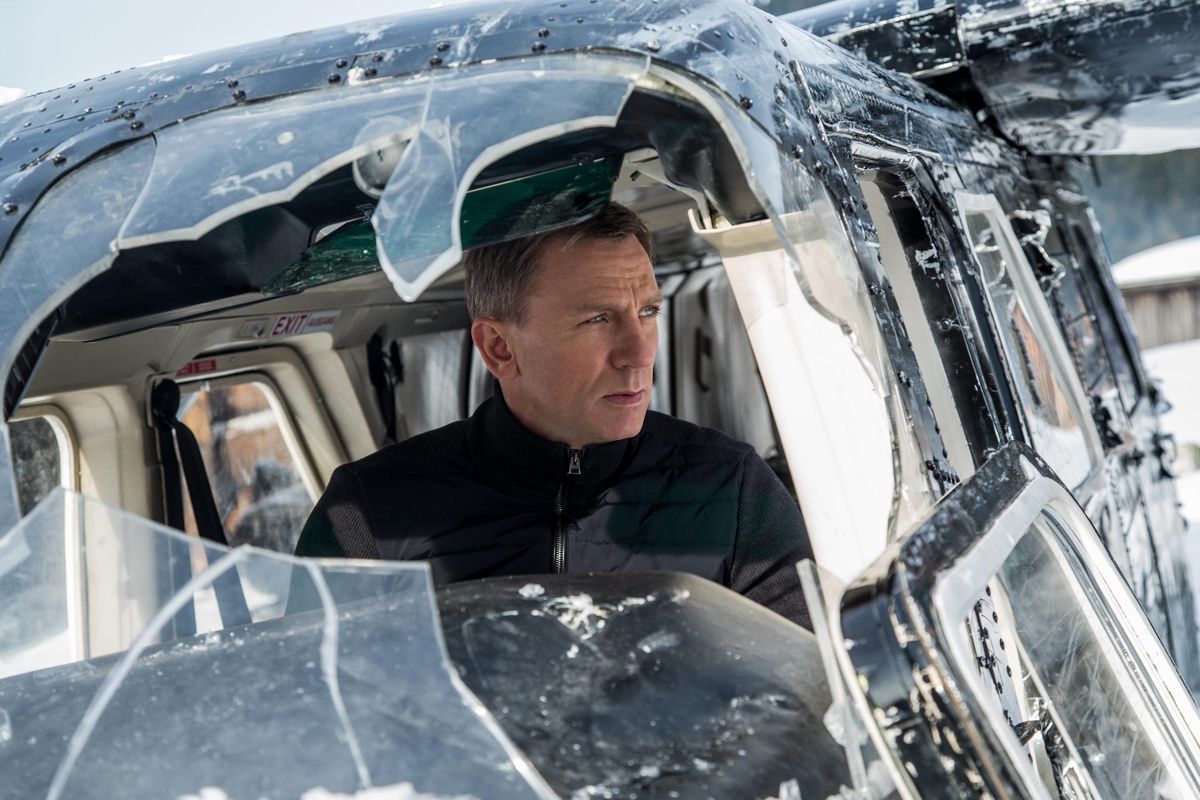 Daniel Craig appears in a scene from the James Bond film, “Spectre.” (Jonathan Olley / Metro-Goldwyn-Mayer Pictures/Columbia Pictures/EON Productions)