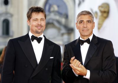 Brad Pitt and George Clooney (Associated Press / The Spokesman-Review)