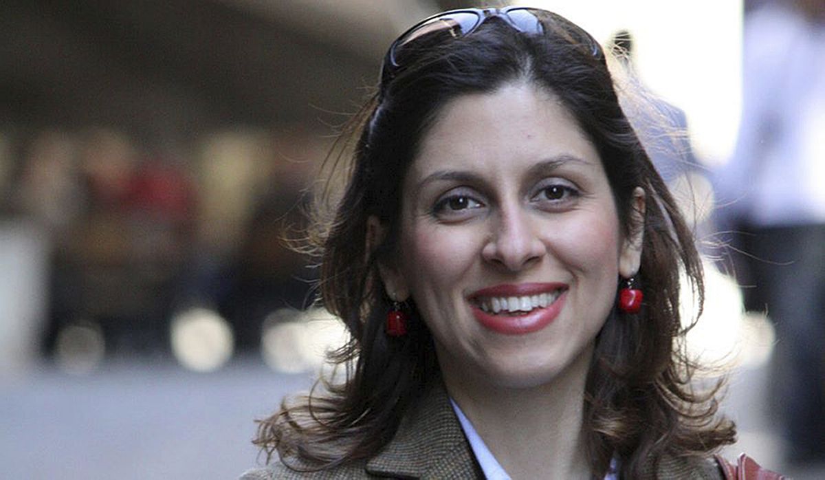 This undated file family photo, shows British-Iranian woman Nazanin Zaghari-Ratcliffe. On Sunday, May 2, 2021, Iranian state TV quoted an anonymous official that deals have been reached to release prisoners with Western ties held in Iran. The official said a deal made between the U.S. and Tehran will see a prisoner swap in exchange for the release of $7 billion in frozen Iranian funds. State TV also quoted the official saying a deal had been reached for the United Kingdom to pay 400 million pounds to see the release of Zaghari-Ratcliffe. (Nazanin Zaghari-Ratcliffe)
