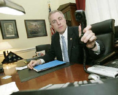 
Last year, Rep. Tim Murphy, R-Pa., was the victim of fake Caller ID. 
 (Associated Press / The Spokesman-Review)