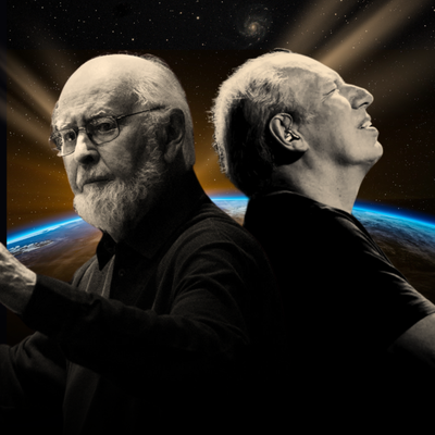 The music of John Williams, left, and Hans Zimmer will go head to head with the Spokane Symphony.  (Courtesy)
