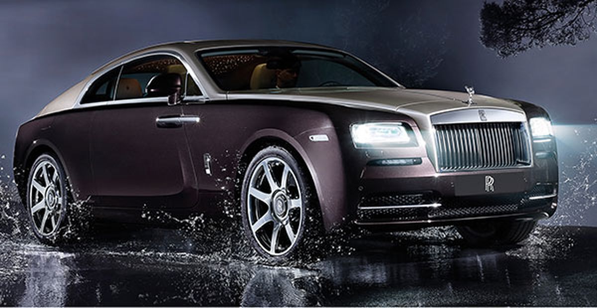 The all-new, 2014 Wraith is the most powerful car Rolls-Royce has ever built -- and looks the part. (Rolls-Royce)