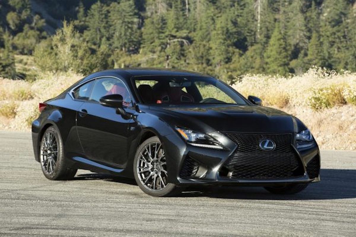 Today’s tester, the 2020 Lexus RC F ($64,900) is a luxury sport coupe that targets better-established German rivals. (Lexus)