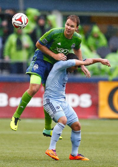 Sounders FC defender Chad Marshall, also known as the “Air Marshall,” has been rejuvenated in Seattle.
