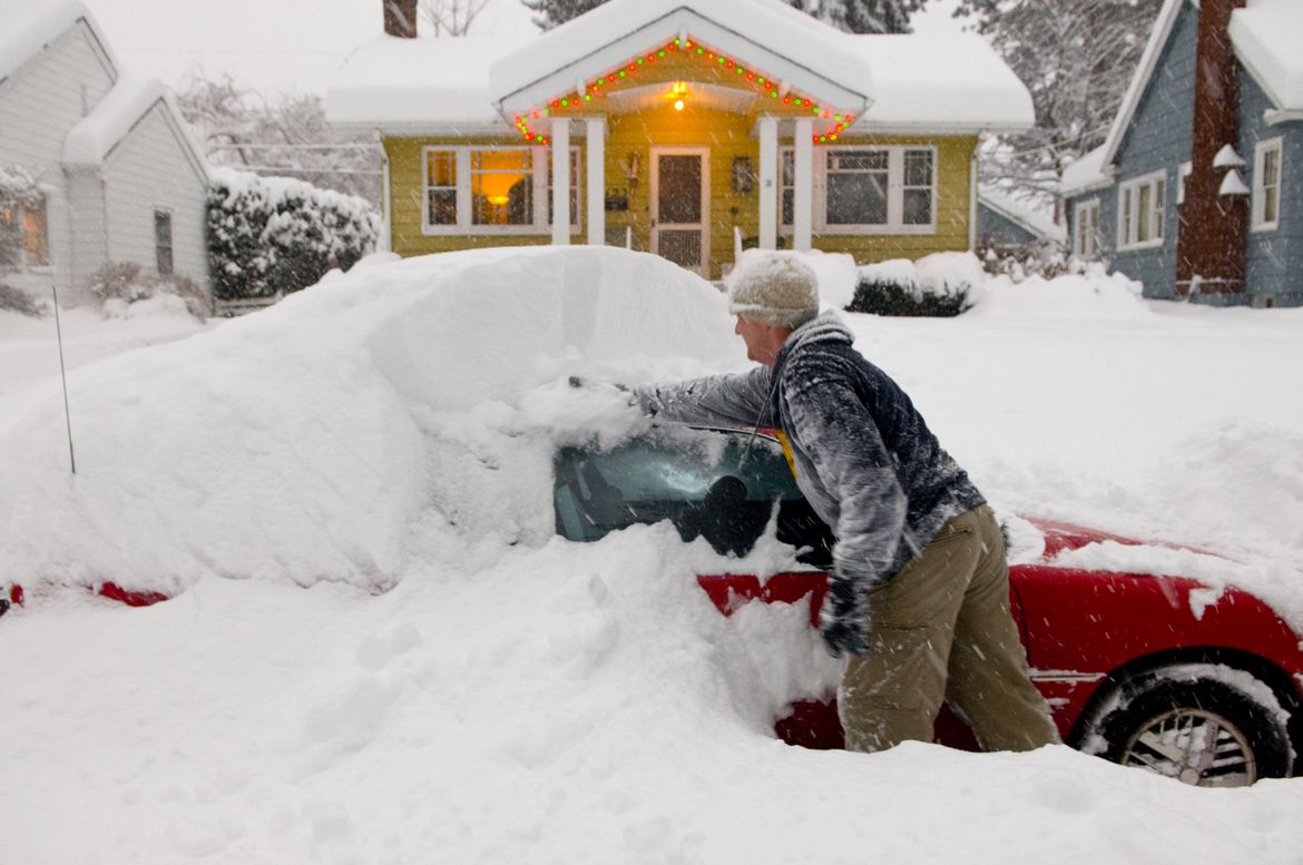 Snowstorm Dec. 17, 2008 The SpokesmanReview