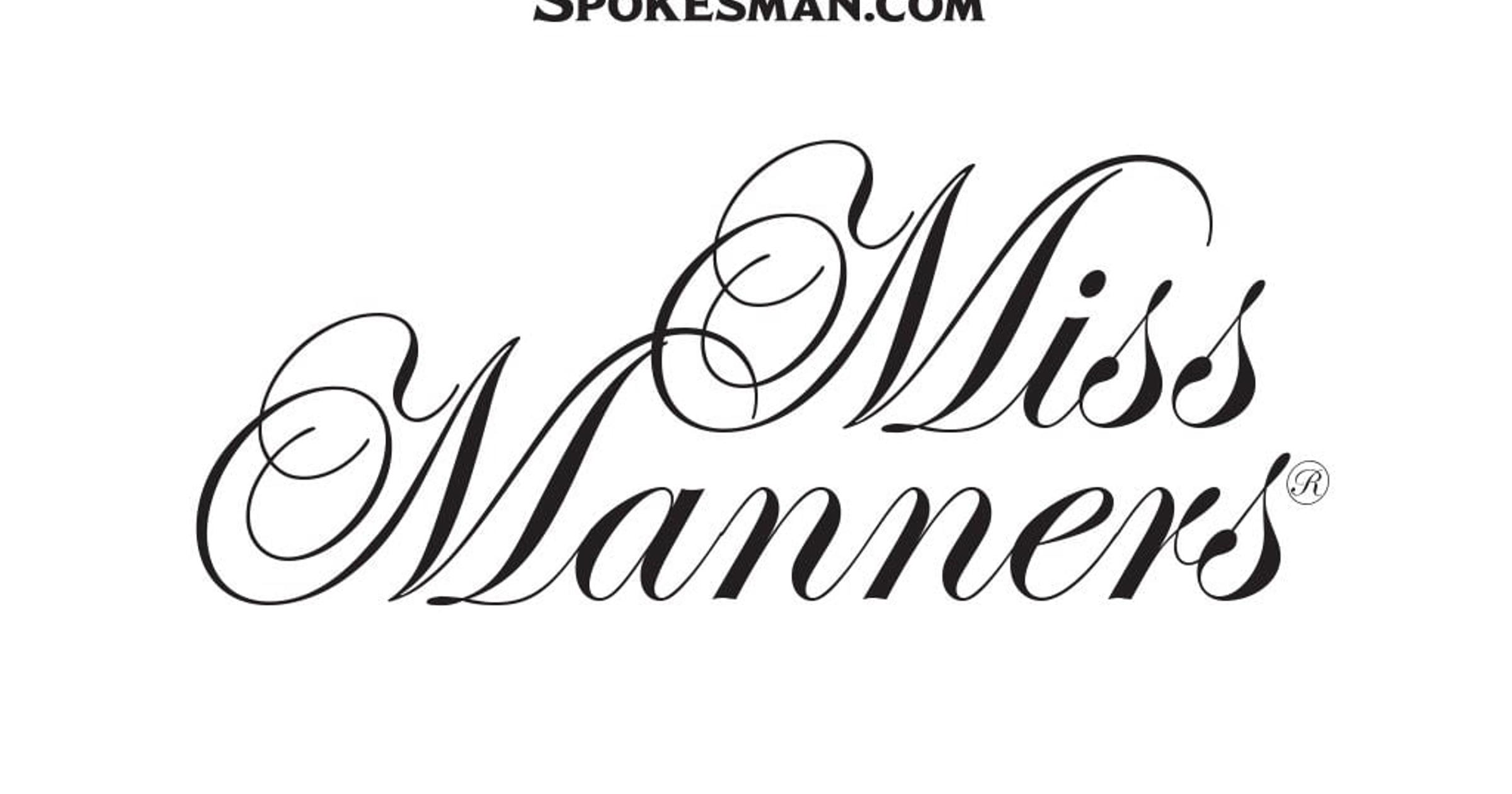 Miss Manners: Reader comes for the Queen, misses