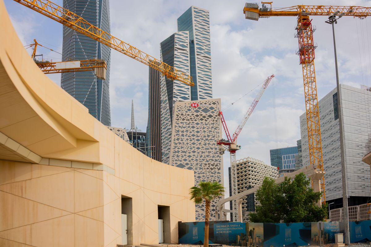 The King Abdullah Financial District in Riyadh, Saudi Arabia.  (Tasneem Alsultan/Bloomberg)