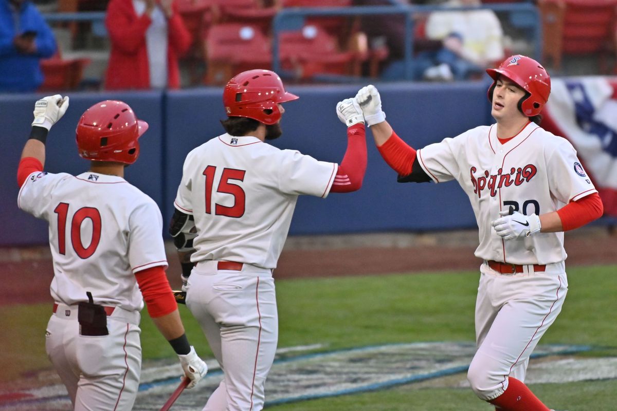 Hops break tie in eighth, Spokane Indians fall to Hillsboro 2-1 in