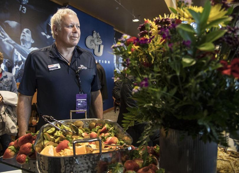 Mike Schroeder is the man tasked to feed the Gonzaga Bulldogs and their faithful fans. (Dan Pelle / The Spokesman-Review)