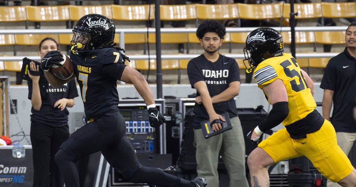 Vandals newcomer Damonte Bias kicks off spring game with highlight-reel run