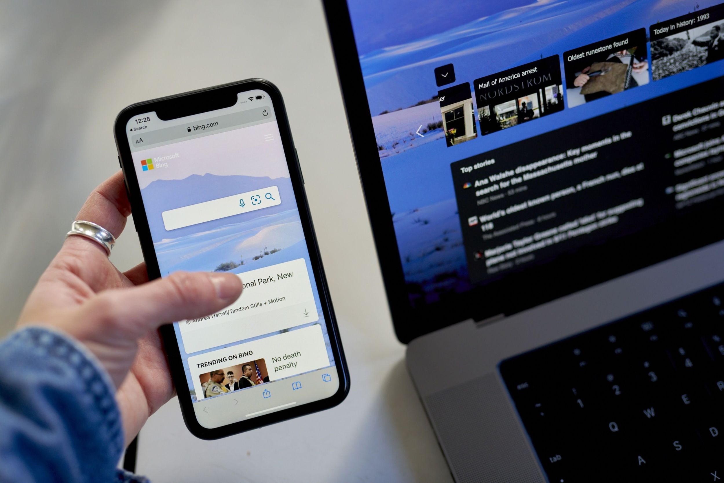 Microsoft unveils Bing search engine using OpenAI technology