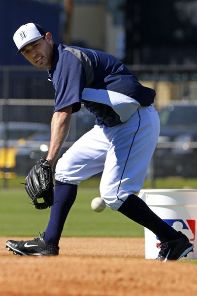 Tigers’ Ian Kinsler tossed barbs at Rangers GM. (Associated Press)