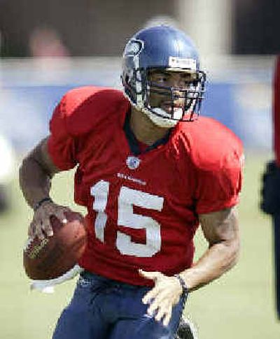 
Seneca Wallace may become trade bait.
 (Associated Press / The Spokesman-Review)