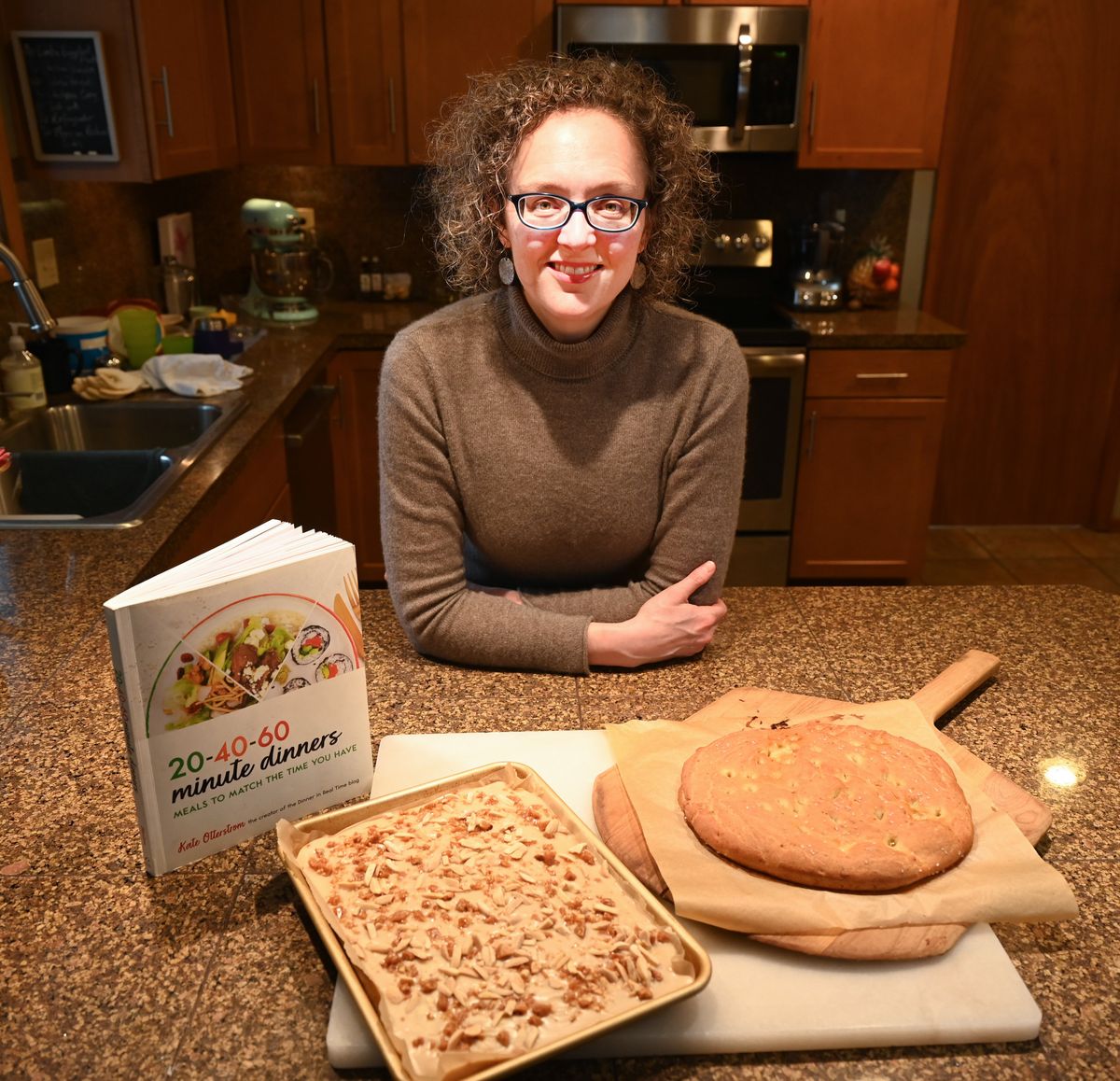 Food blogger Kate Otterstrom has recently produced a new book: “20-40-60 Minute Dinners: Meals to Match the Time You Have.”  (Jesse Tinsley/The Spokesman-Review)