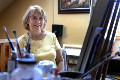 
Marsha Marcuson will host six artists in her home studio as part of Spokane's Town and Country Studio Tour on Saturday and Sunday. 
 (Jed Conklin / The Spokesman-Review)