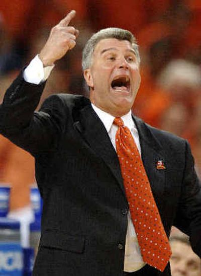 
Illinois and head coach Bruce Weber will face Roy Williams and North Carolina in the title game Monday. 
 (Associated Press / The Spokesman-Review)